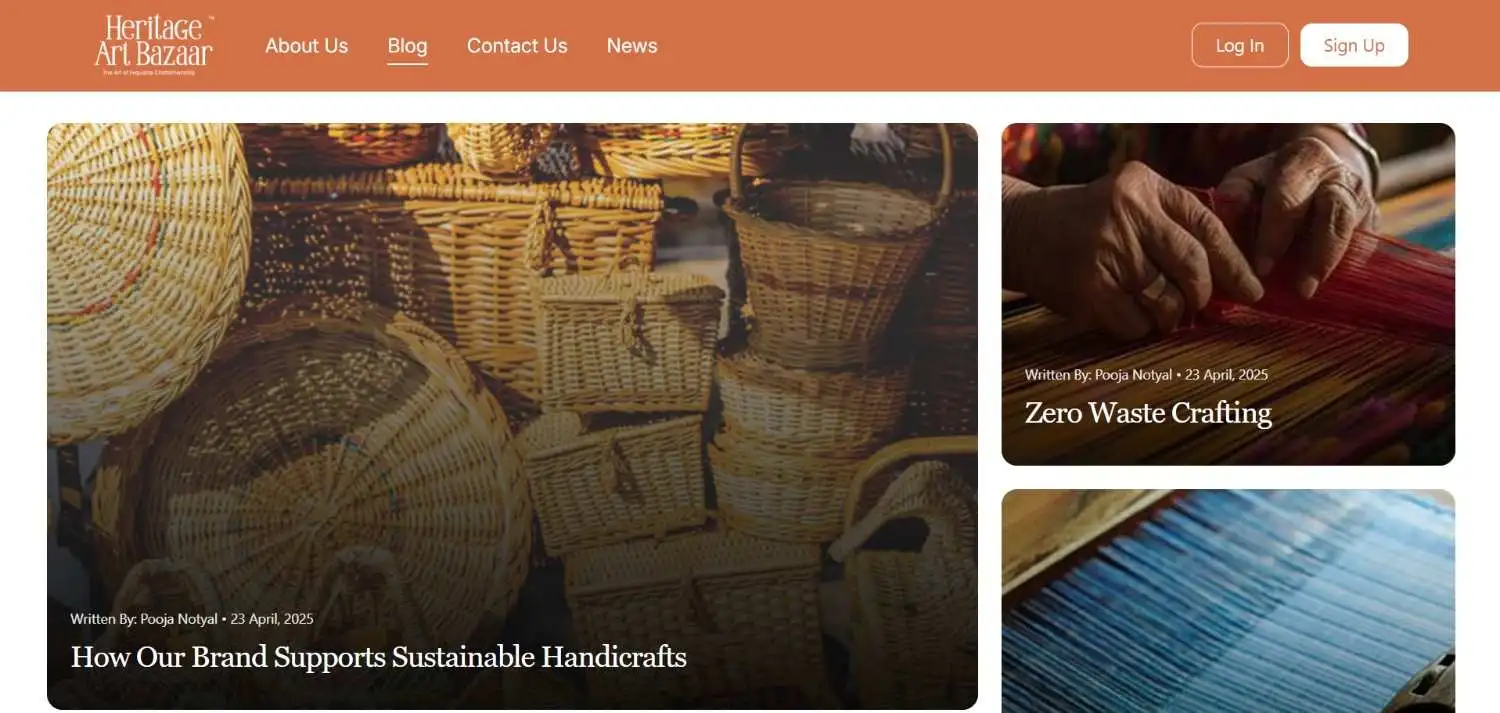 Heritage Art Bazaar Screenshot